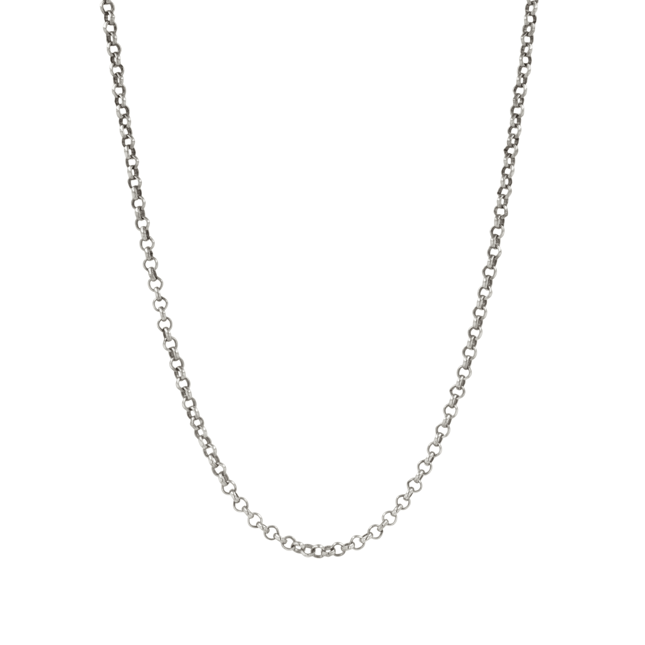 クロムハーツ ロールチェーン 18インチ R18 NECK CHAIN シルバー