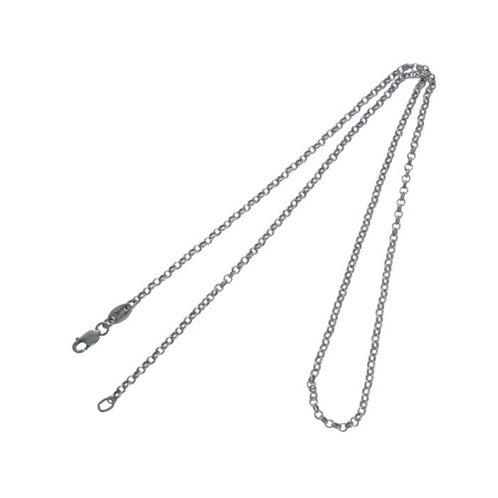 クロムハーツ ロールチェーン 18インチ R18 NECK CHAIN 【シルバー 
