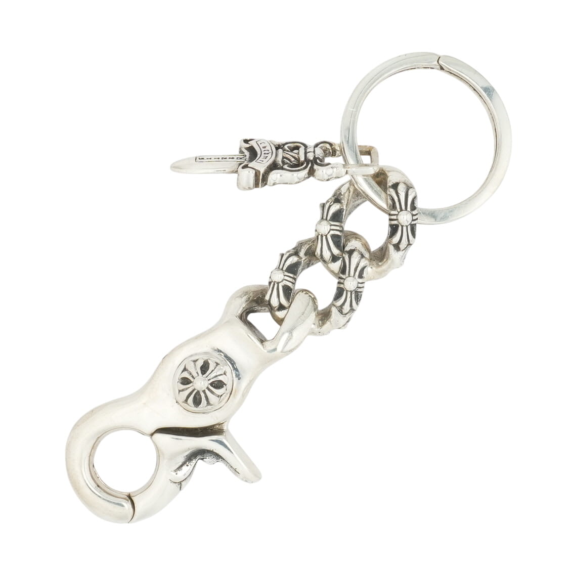 クロムハーツ CHROME HEARTS 中古 正規品 クリップキーチェーン