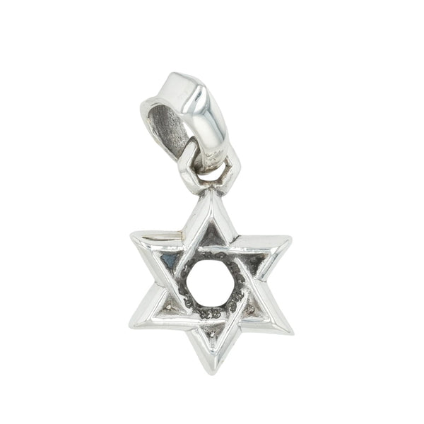 スターオブダビデ STAR OF DAVID 【シルバーネックレストップ チャーム】