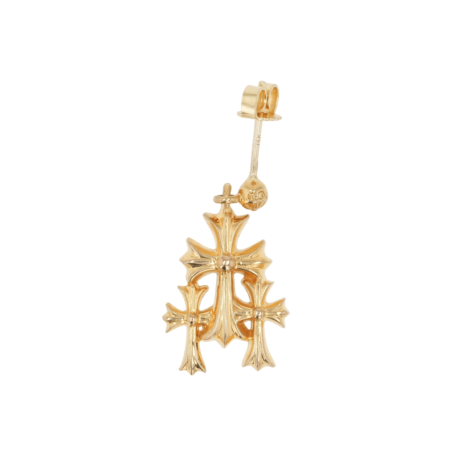 クロムハーツ CHROME HEARTS 中古 正規品 22K トリプルCHクロス
