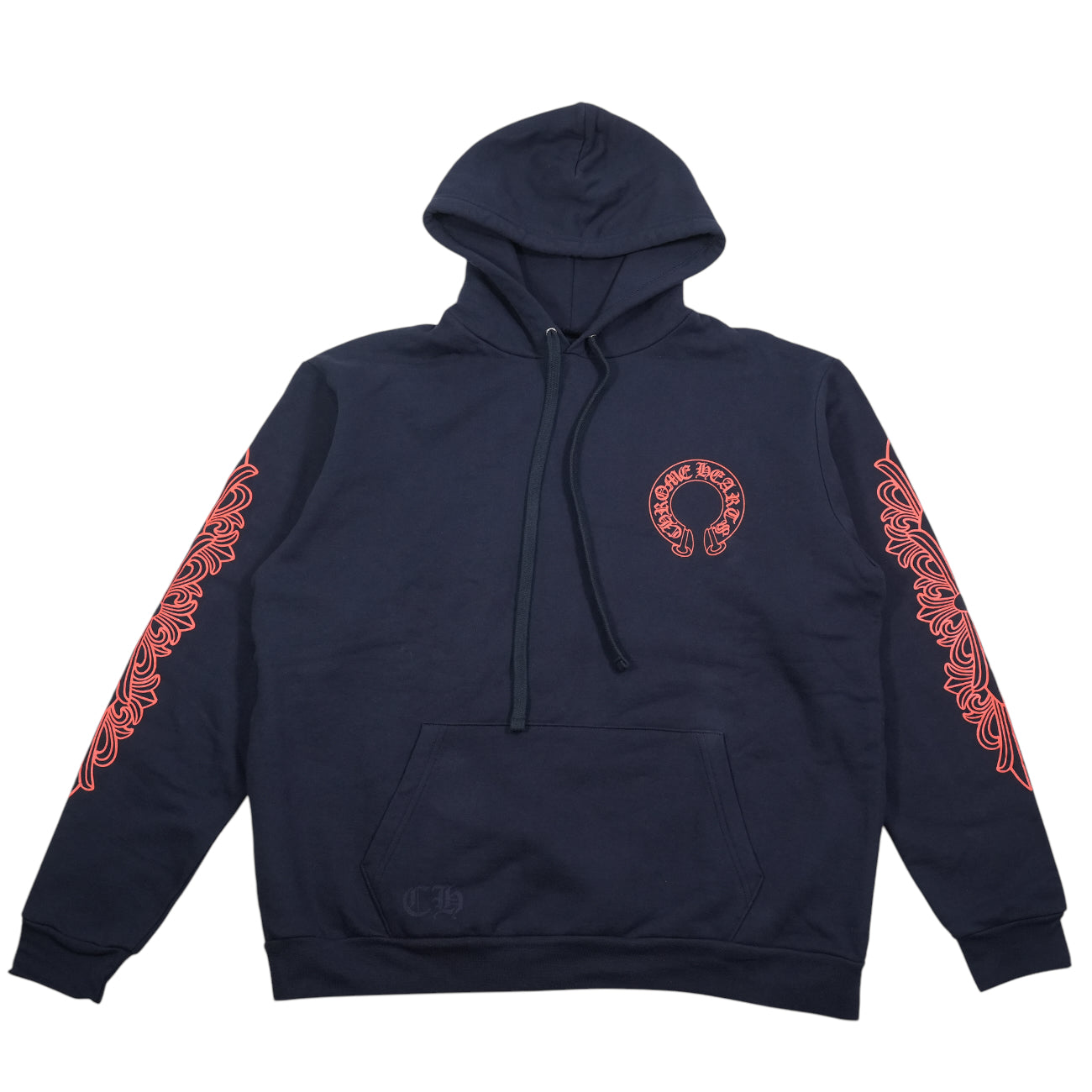 SWTSHRT クロムハーツ SWTSHRT PLVR 袖フローラルバックホースシュー 