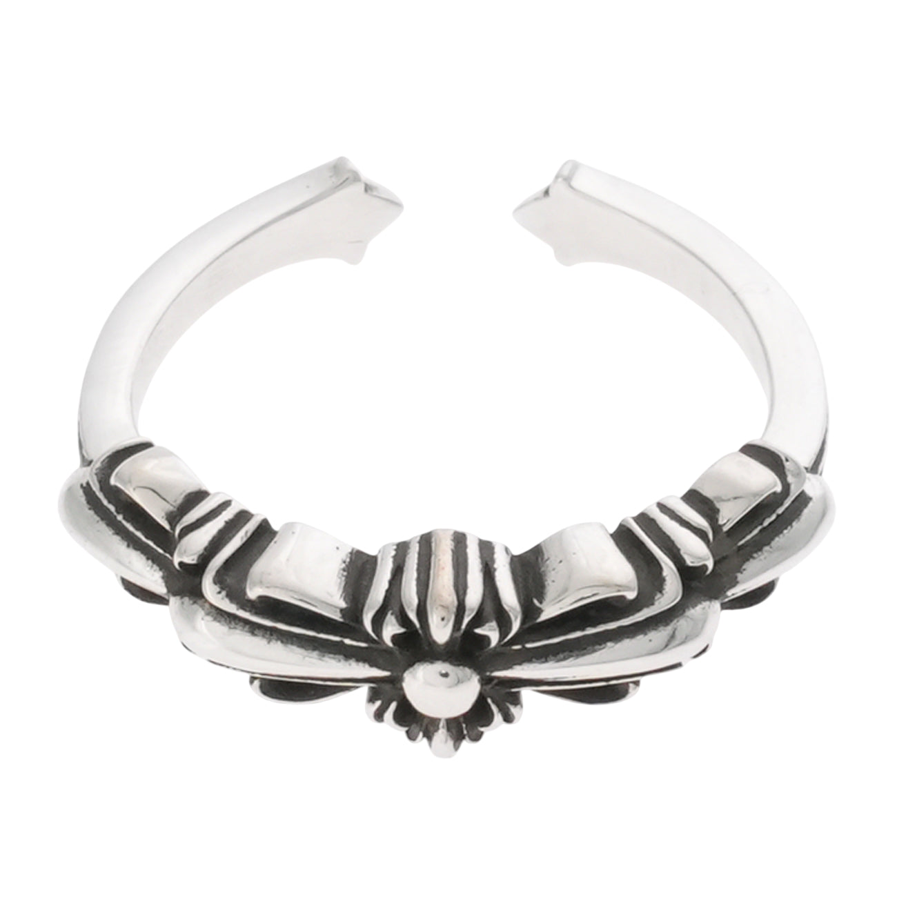 な*様 クロムハーツ　ベイビークラシックダブルフローラルクロスリング クロムハーツ CHROME HEARTS 中古 正規品 ベイビークラシックダブル