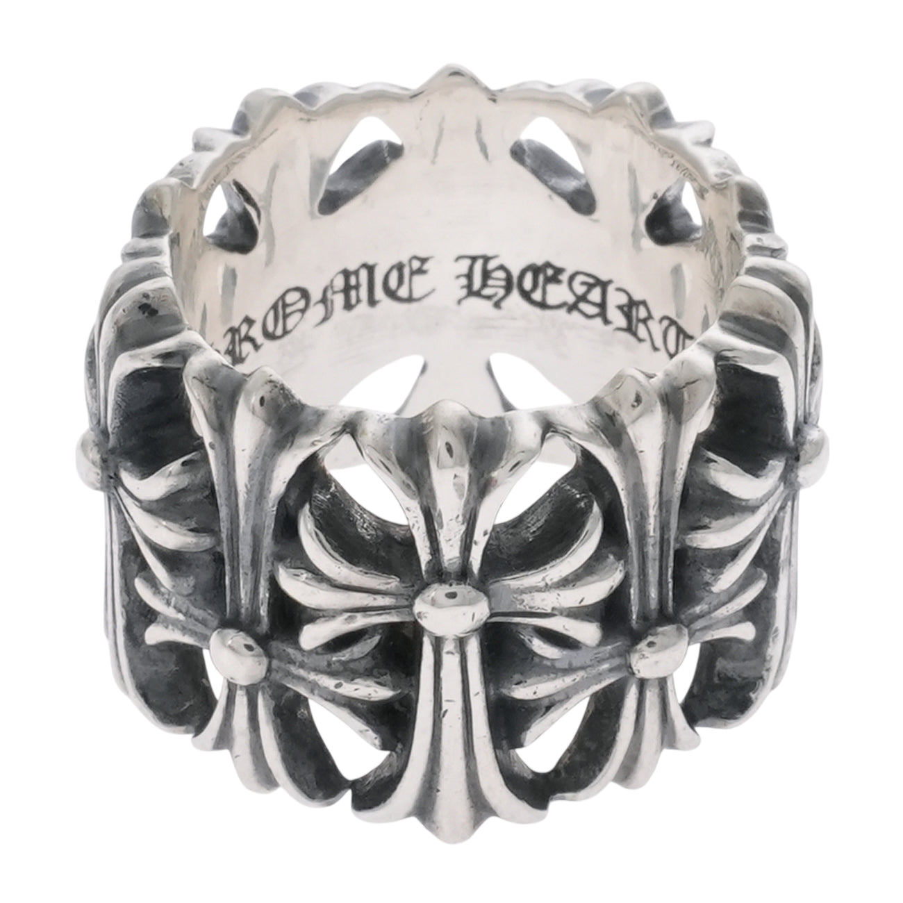 CHROME HEARTS セメタリーリング シルバー クロムハーツ CHROME HEARTS 中古 正規品 セメタリー CEMETERY 10号