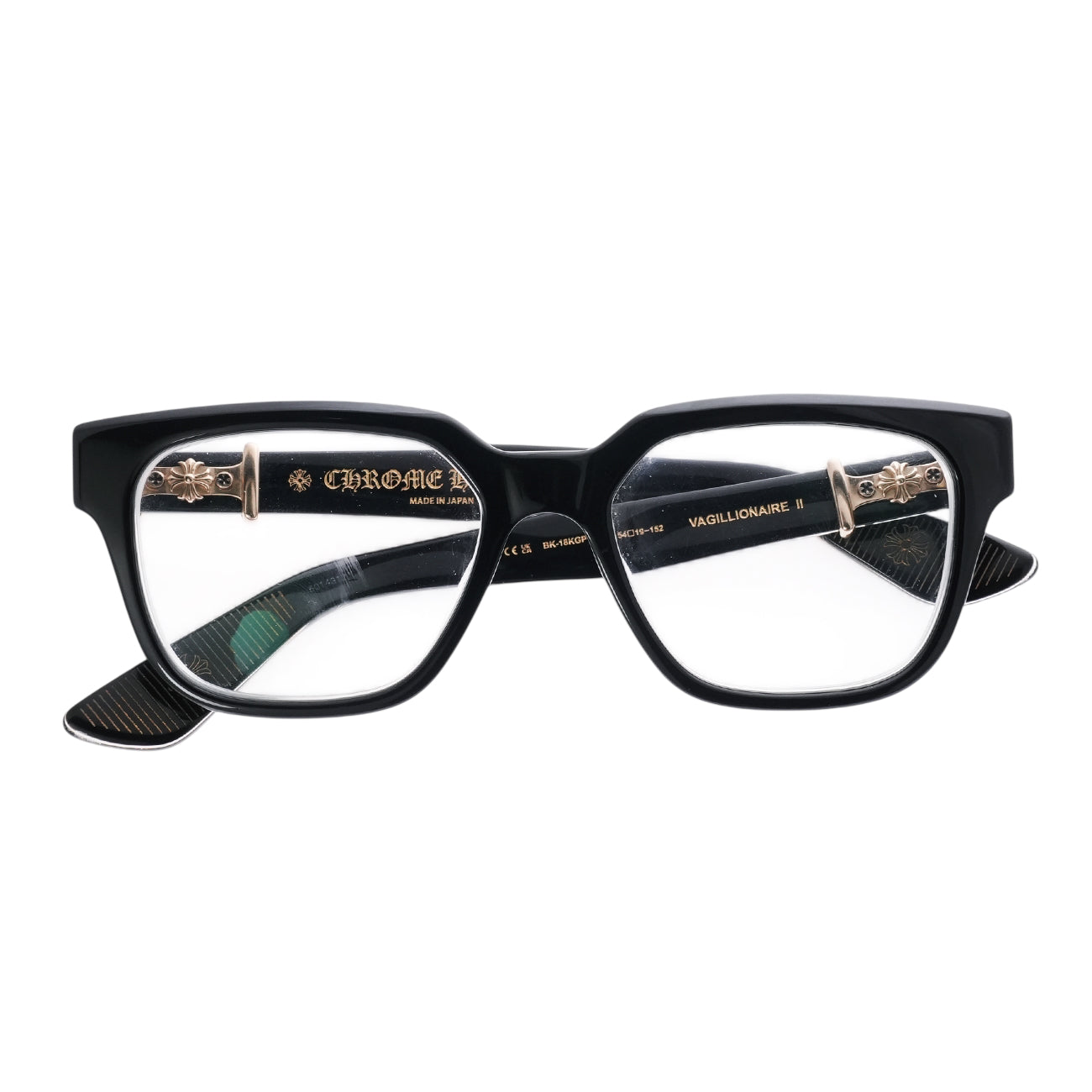 クロムハーツ VAGILLIONAIREII ダガー サングラス メガネ クロムハーツ CHROME HEARTS 中古 正規品 2 VAGILLIONAIRE II ダガー