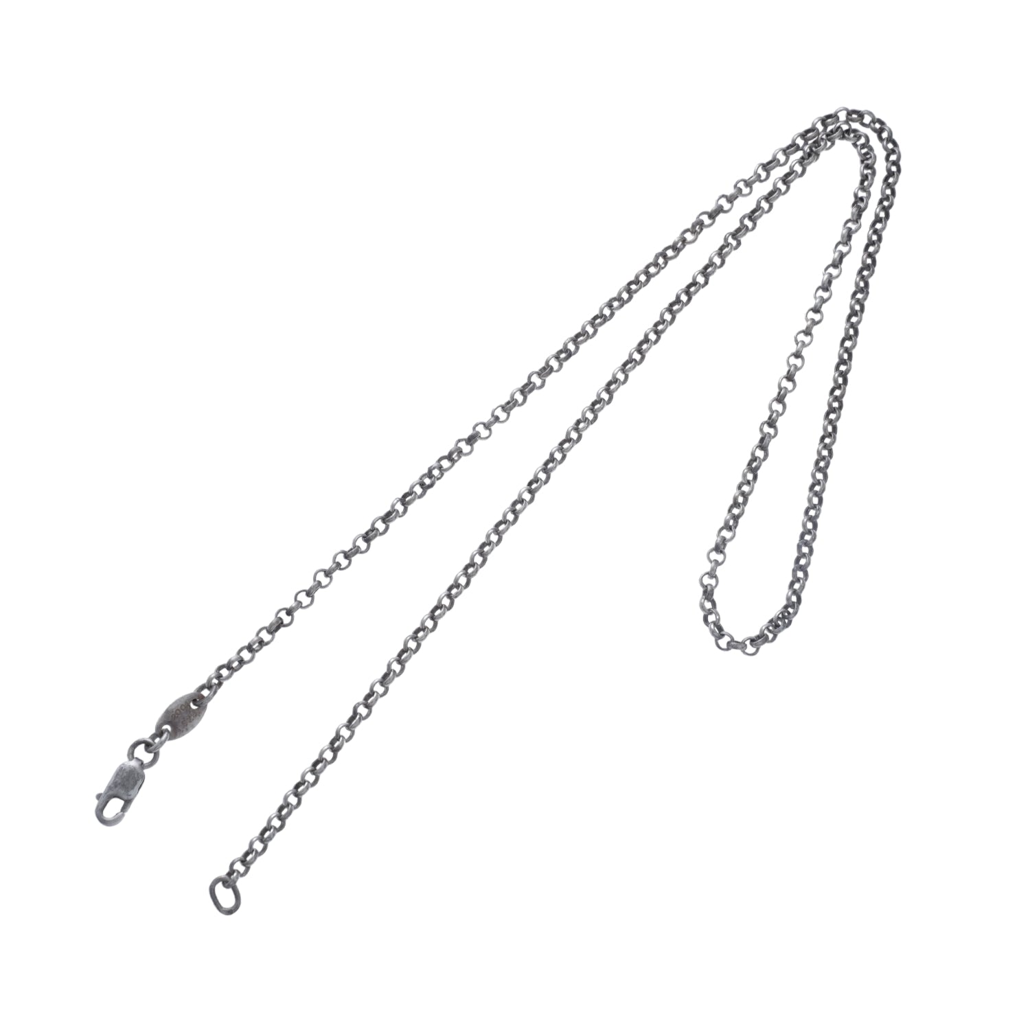 クロムハーツ NECKCHAIN R16 ロールチェーン16inch シルバーネックレス 