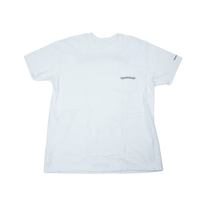 クロムハーツ CH T-SHRT 1 スクロールラベルバックプリントTシャツ