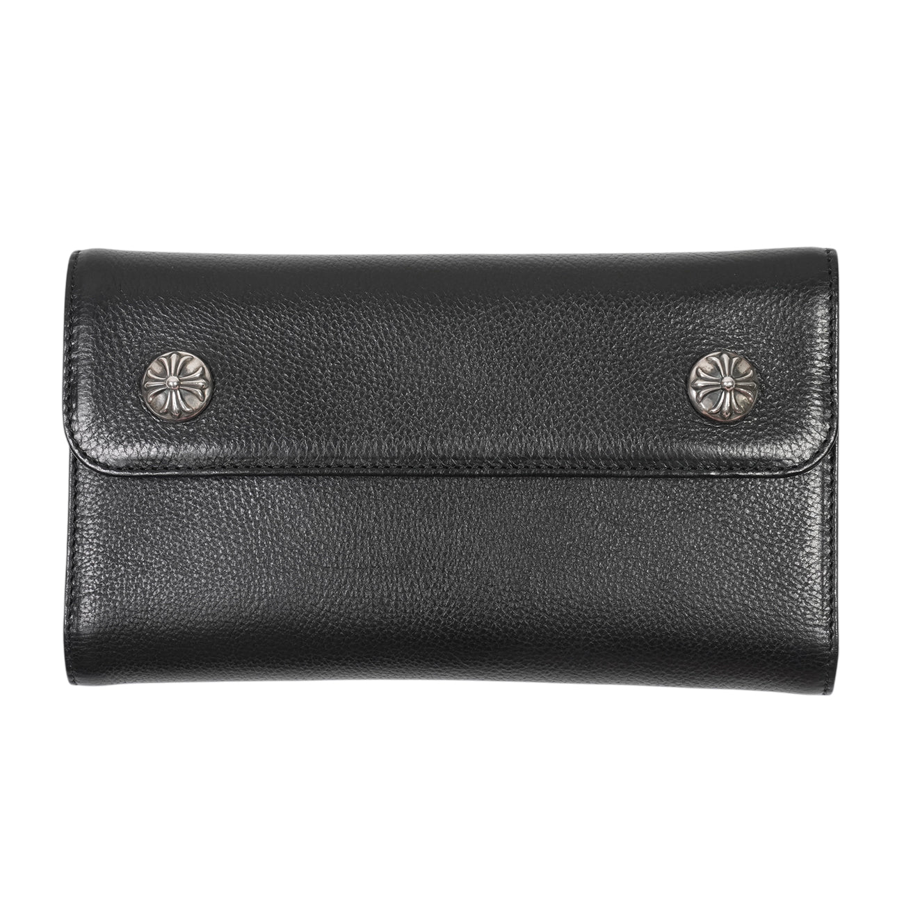 CHROME HEARTS Wave Wallet 長財布　インボイス写し有り ウェーブウォレット WAVE WALLET 【シルバー長財布】 インボイス付き