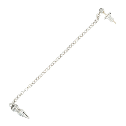 チェーンスパイクドロップ CHAIN SPIKE DROP【シルバーピアス】