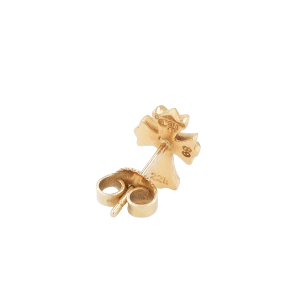 22K CHクロススタッド DIA CH CROSS STUD 【ゴールドピアス ダイヤモンド】