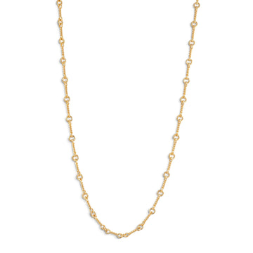 22K ツイストチェーン 18インチ T18 NECK CHAIN 【ゴールドネックレス チェーン】