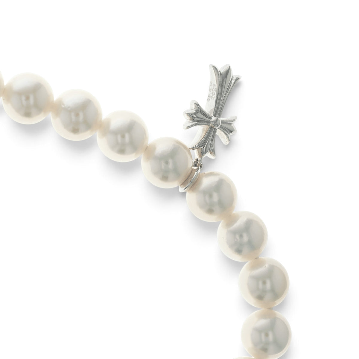 18KWG×ミキモト ベイビーファットクロスパール MIKIMOTO PEARL BABY FAT CROSS 【ホワイトゴールド