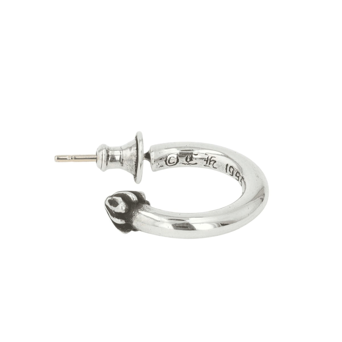 プレーンフープ PLAIN HOOP 【シルバーピアス】