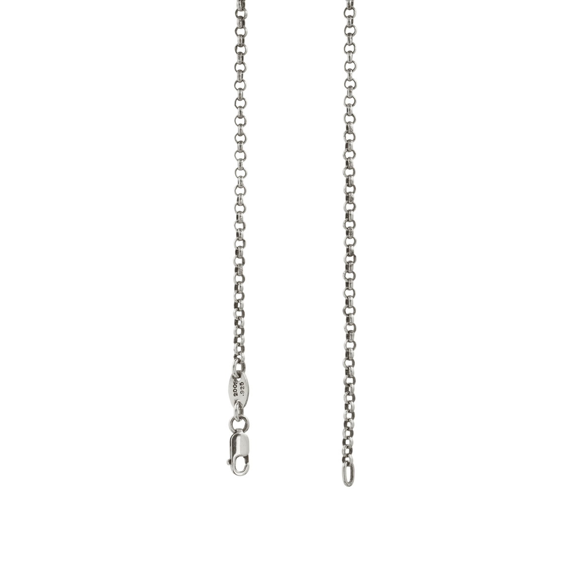 ロールチェーン 18インチ R18 NECK CHAIN 【シルバーネックレス チェーン】