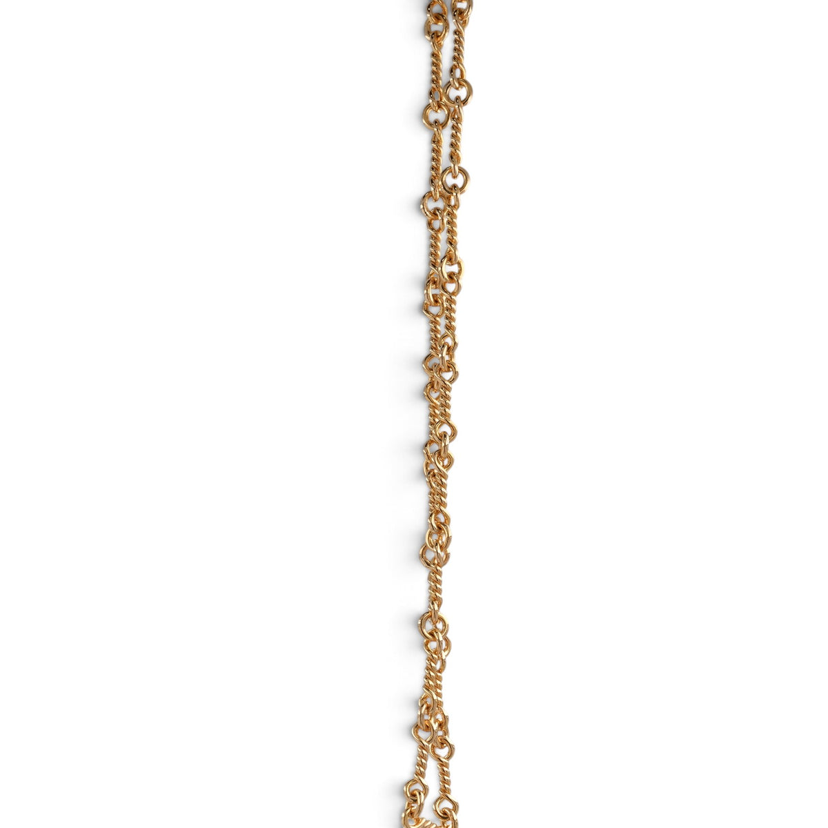 22K ツイストチェーン 16インチ T16 NECK CHAIN 【ゴールドネックレス チェーン】