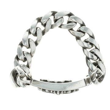 フローラルクロスIDクラシック FLORAL ID CLASSIC CHAIN 13LINK 【シルバーブレスレット】
