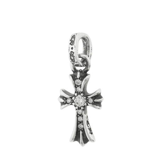 ベイビーファット PAVE DIA CRS BBYFAT 【シルバーネックレストップ チャーム パヴェ ダイヤモンド】