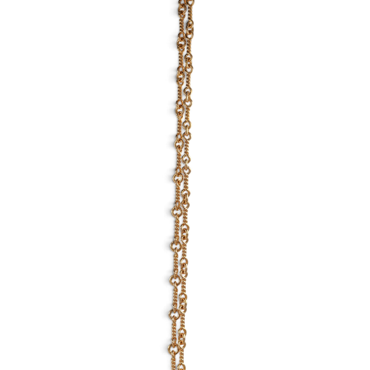 22K ツイストチェーン 16インチ T16 NECK CHAIN 【ゴールドネックレス チェーン】