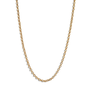 22K ロールチェーン 20インチ R20 NECK CHAIN 【ゴールドネックレス チェーン】