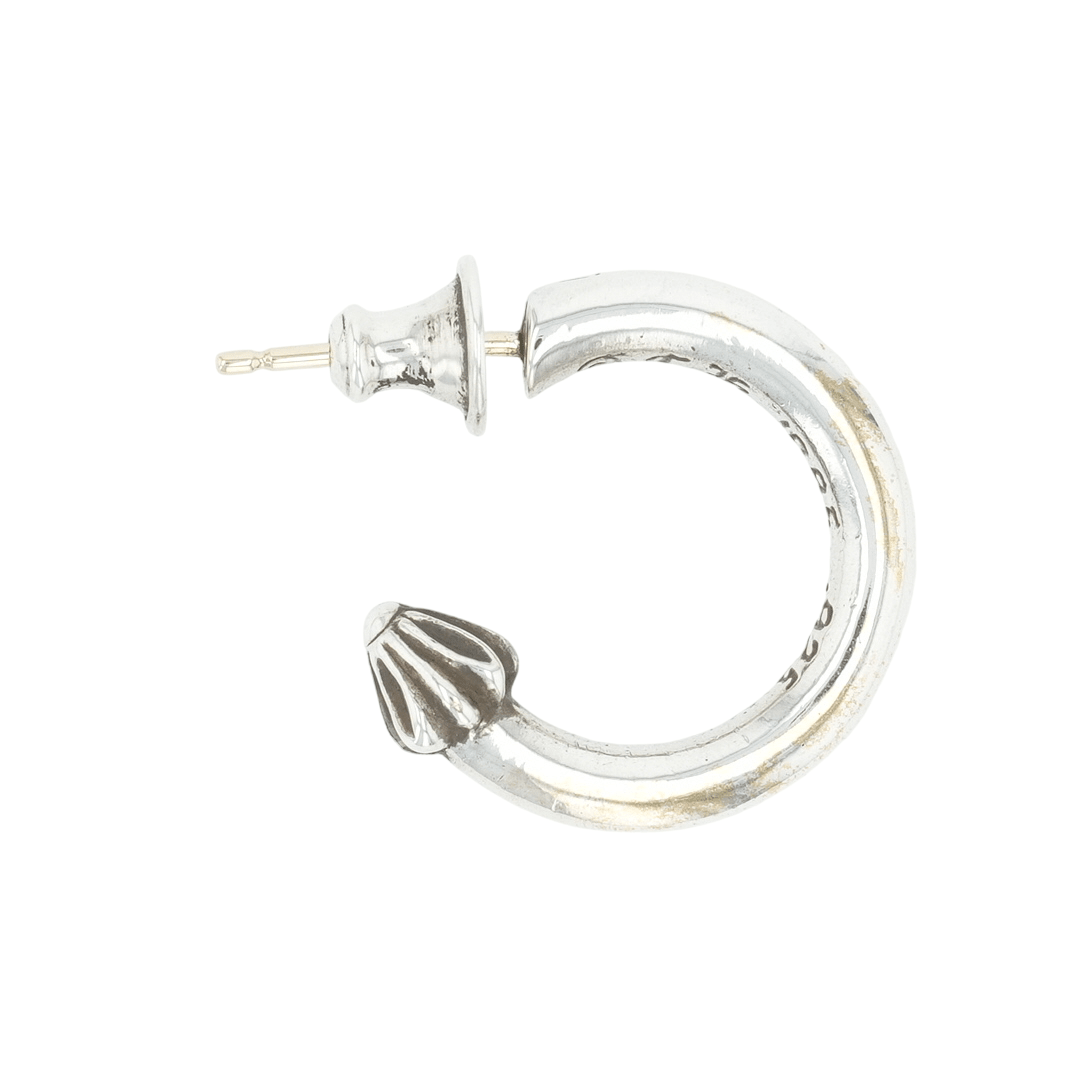 プレーンフープ PLAIN HOOP 【シルバーピアス】