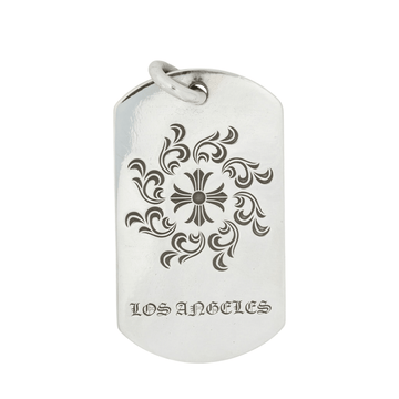 ロサンゼルス限定ラージ ドッグタグ LA LTD LG DOG TAG 【シルバーネックレストップ ペンダント】