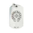 ロサンゼルス限定ラージ ドッグタグ LA LTD LG DOG TAG 【シルバーネックレストップ ペンダント】