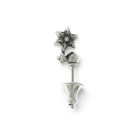 タイニースタードロップ 2P DIA TINY STAR DROP 【シルバーピアス ダイヤモンド】