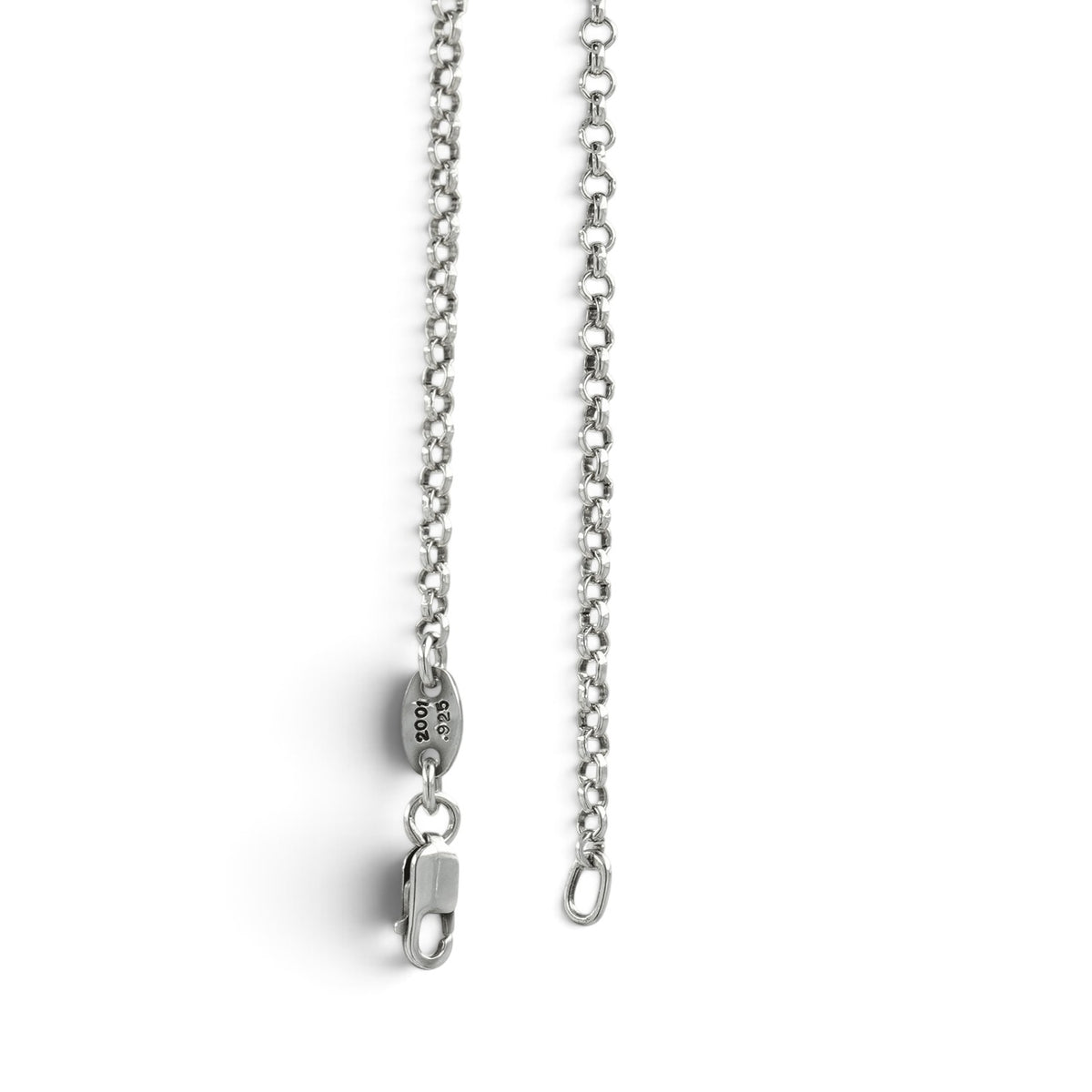 ロールチェーン 18インチ R18 NECK CHAIN 【シルバーネックレス チェーン】