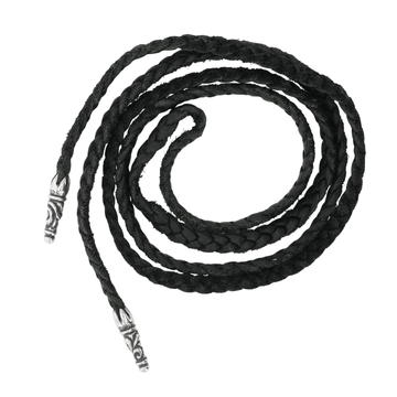 レザーブレイド スクロールチップ SC LEATHER BRAID 【レザーネックレス】