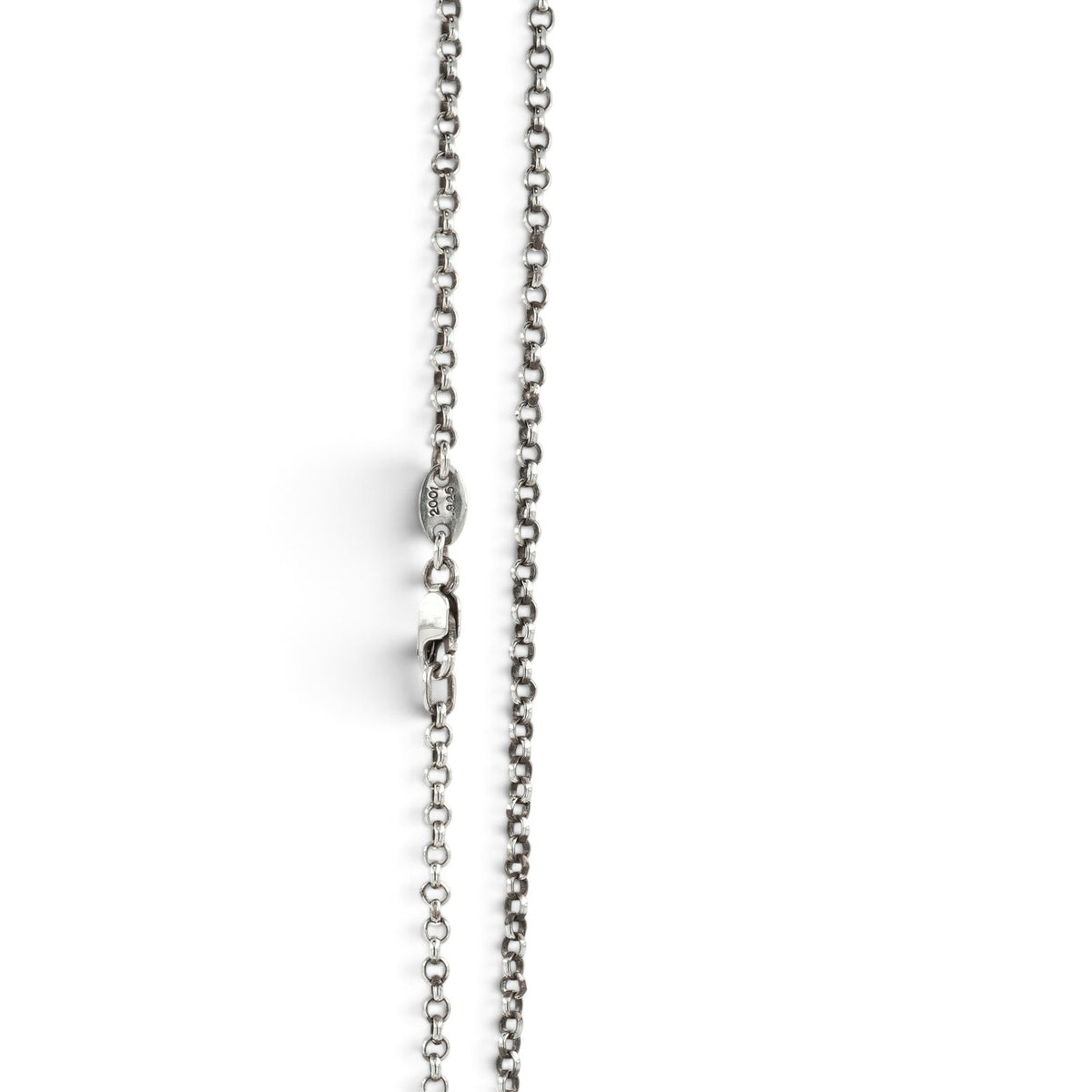 ロールチェーン 18インチ R18 NECK CHAIN 【シルバーネックレス チェーン】 インボイス付き