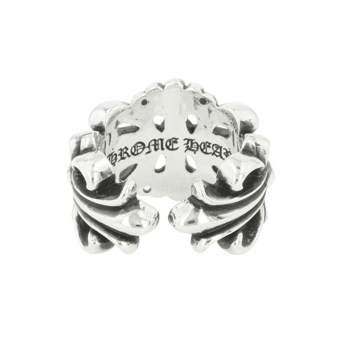 ダブルフローラルクロス DOUBLE FLORAL CROSS【シルバーリング】 10号