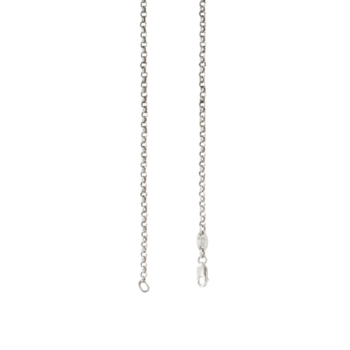 ロールチェーン 16インチ R16 NECK CHAIN 【シルバーネックレス チェーン】