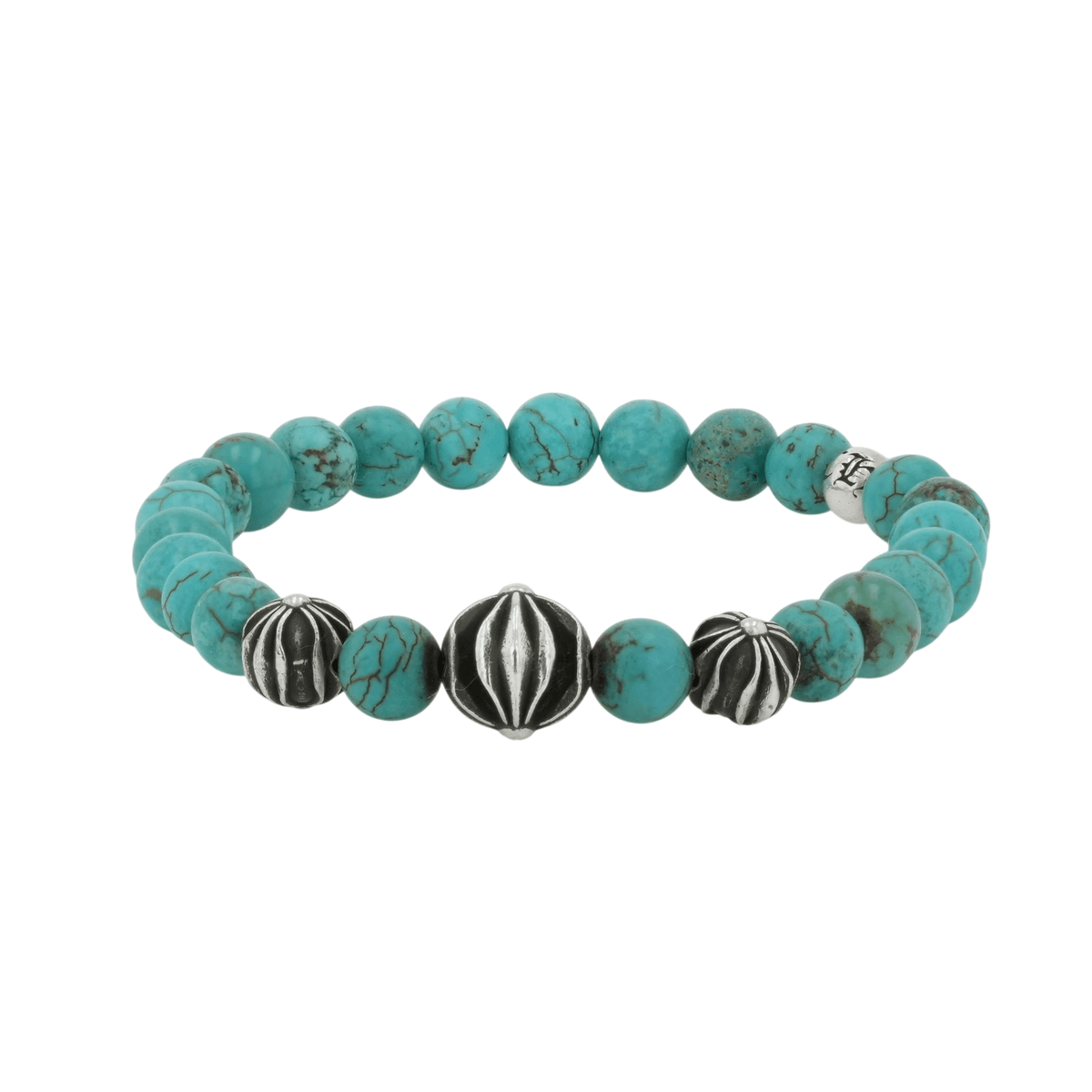 8mm ビーズブレスレット 8mm BEAD 【シルバーブレスレット】
