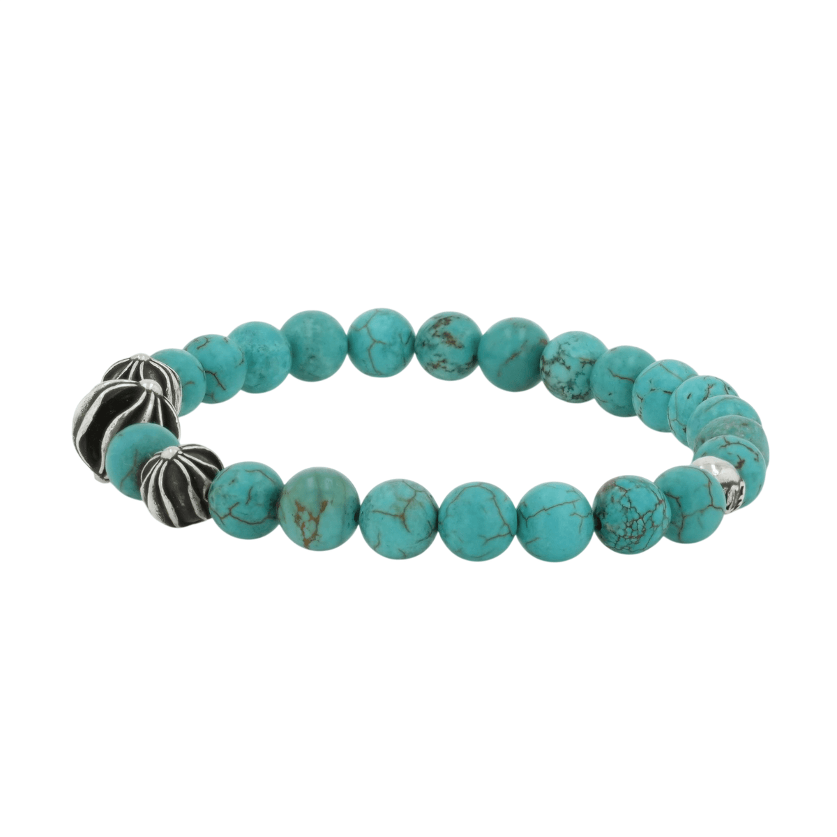 8mm ビーズブレスレット 8mm BEAD 【シルバーブレスレット】