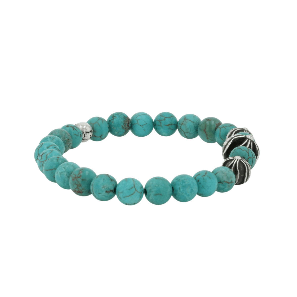 8mm ビーズブレスレット 8mm BEAD 【シルバーブレスレット】
