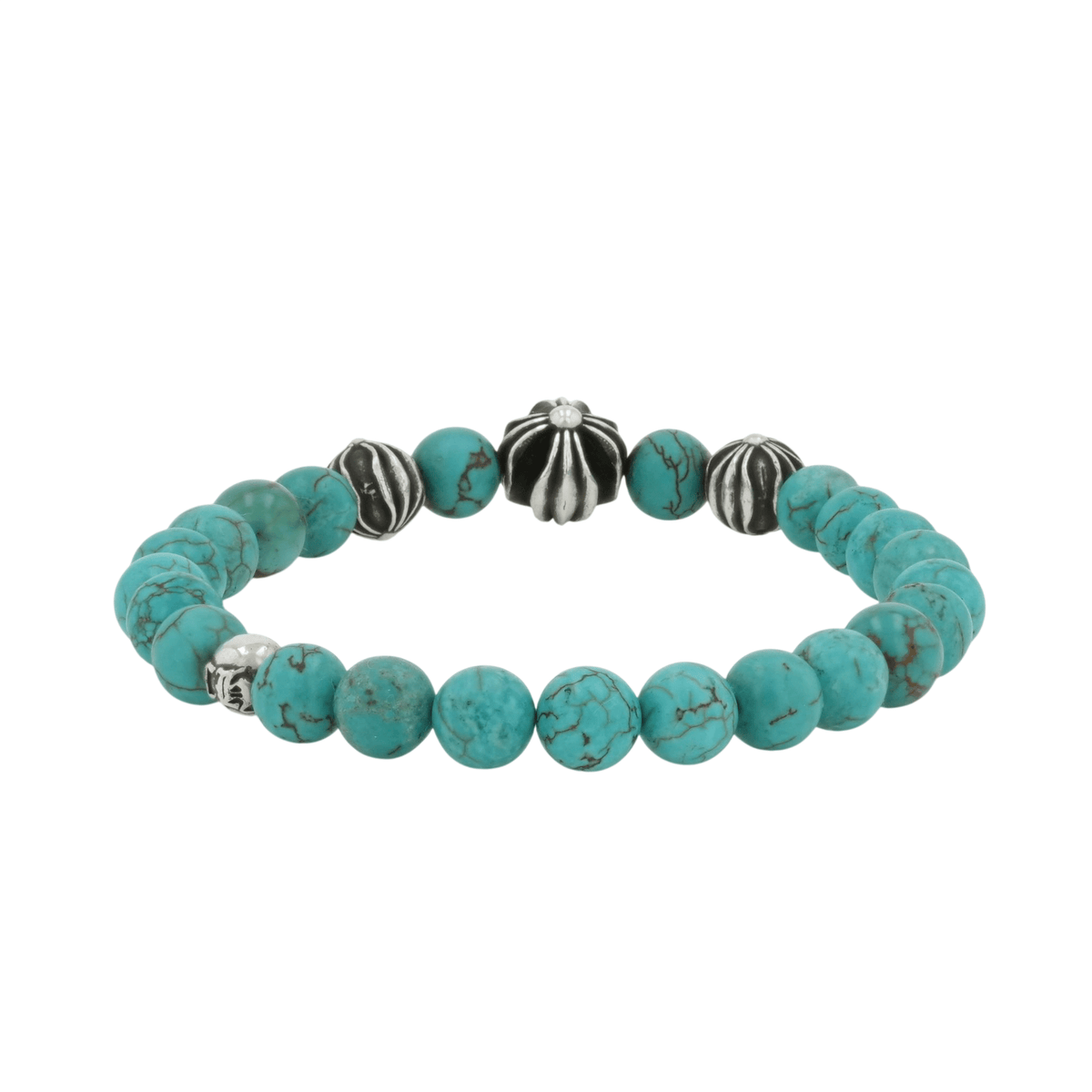8mm ビーズブレスレット 8mm BEAD 【シルバーブレスレット】