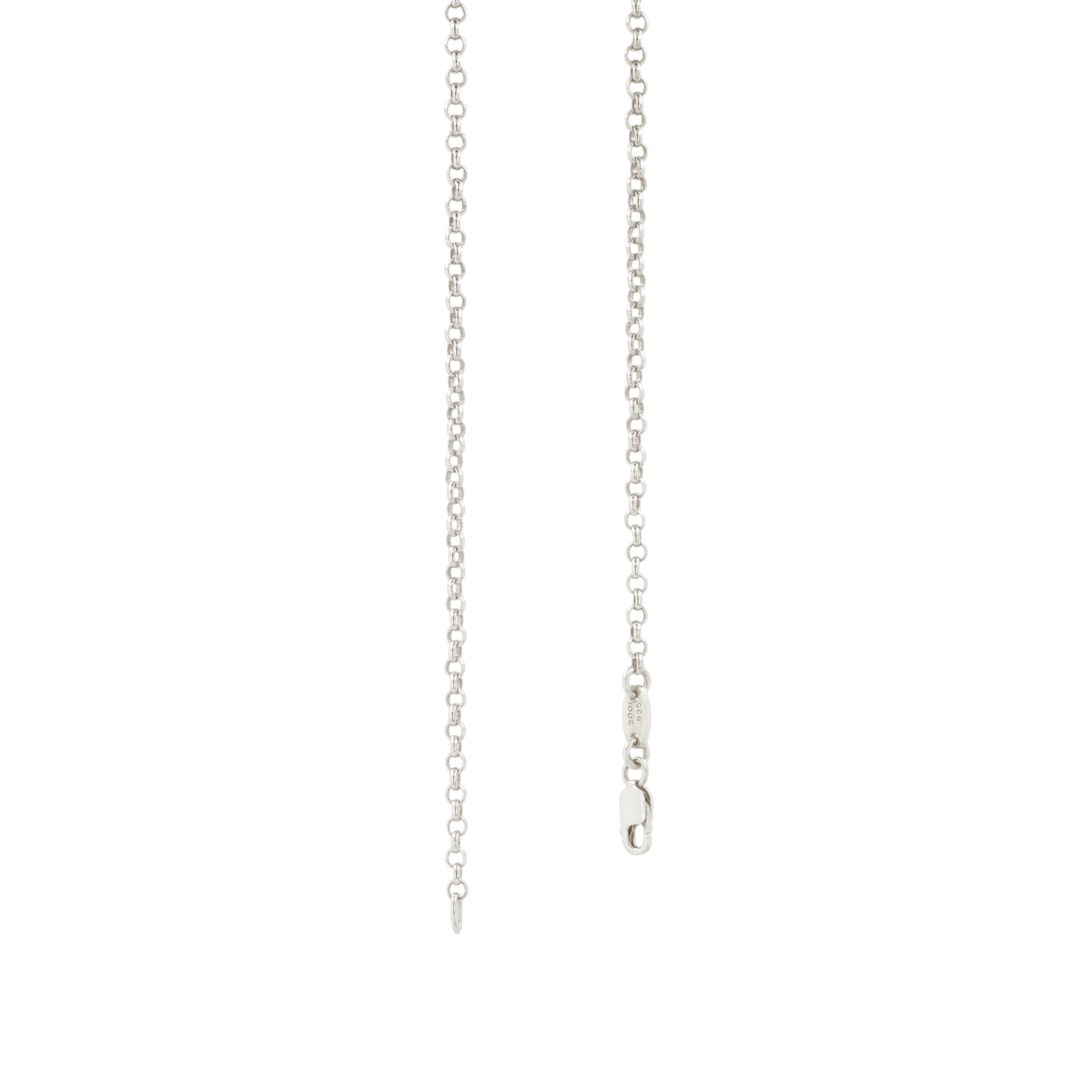 ロールチェーン 20インチ R20 NECK CHAIN 【シルバーネックレス チェーン】