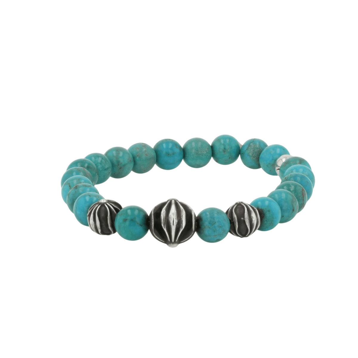8mm ビーズブレスレット 8mm BEAD 【シルバーブレスレット】