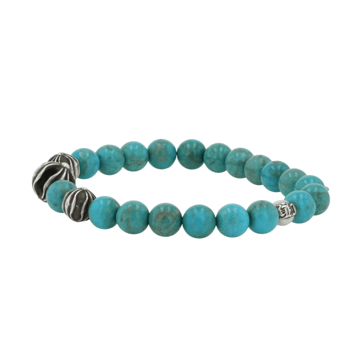 8mm ビーズブレスレット 8mm BEAD 【シルバーブレスレット】