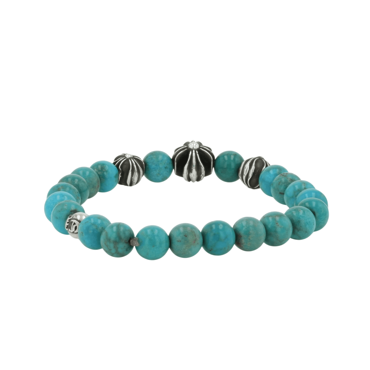8mm ビーズブレスレット 8mm BEAD 【シルバーブレスレット】