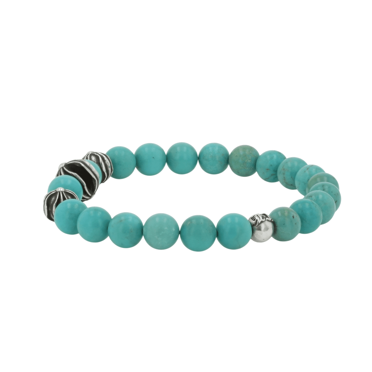 8mm ビーズブレスレット 8mm BEAD 【シルバーブレスレット】