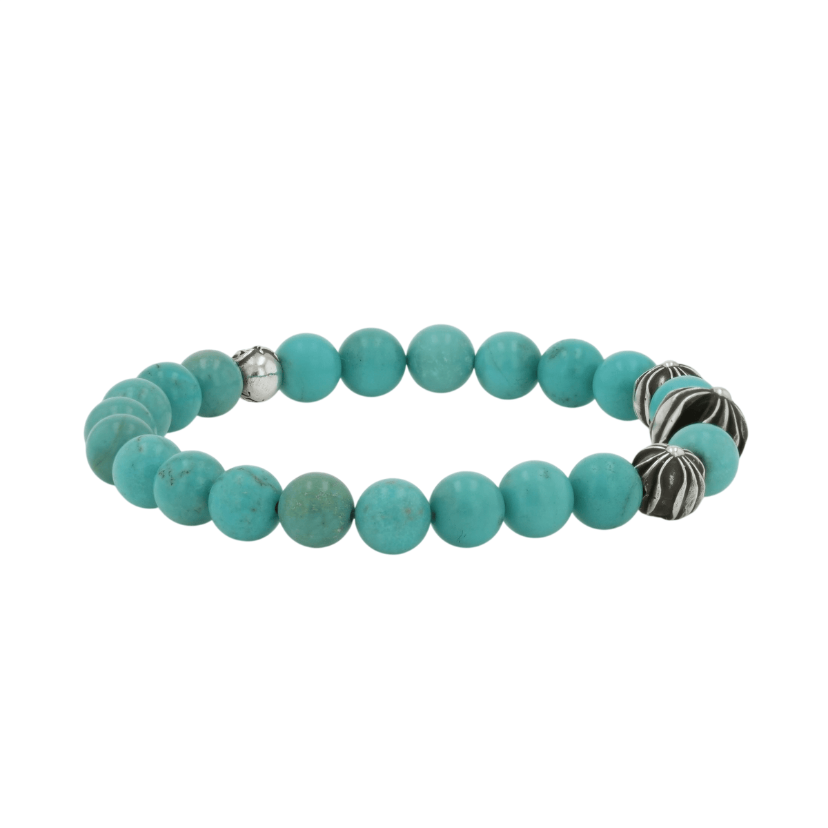 8mm ビーズブレスレット 8mm BEAD 【シルバーブレスレット】