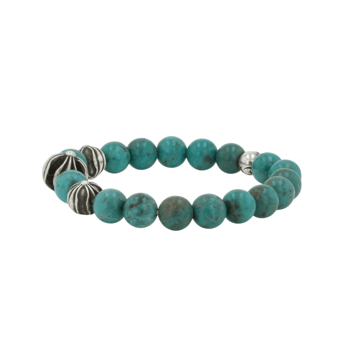 8mm ビーズブレスレット 8mm BEAD 【シルバーブレスレット】