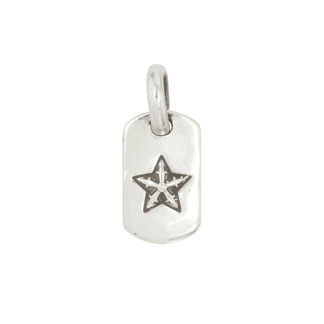 タイニースター ドッグタグ TINY STAR DOG TAG 【シルバーネックレストップ チャーム】
