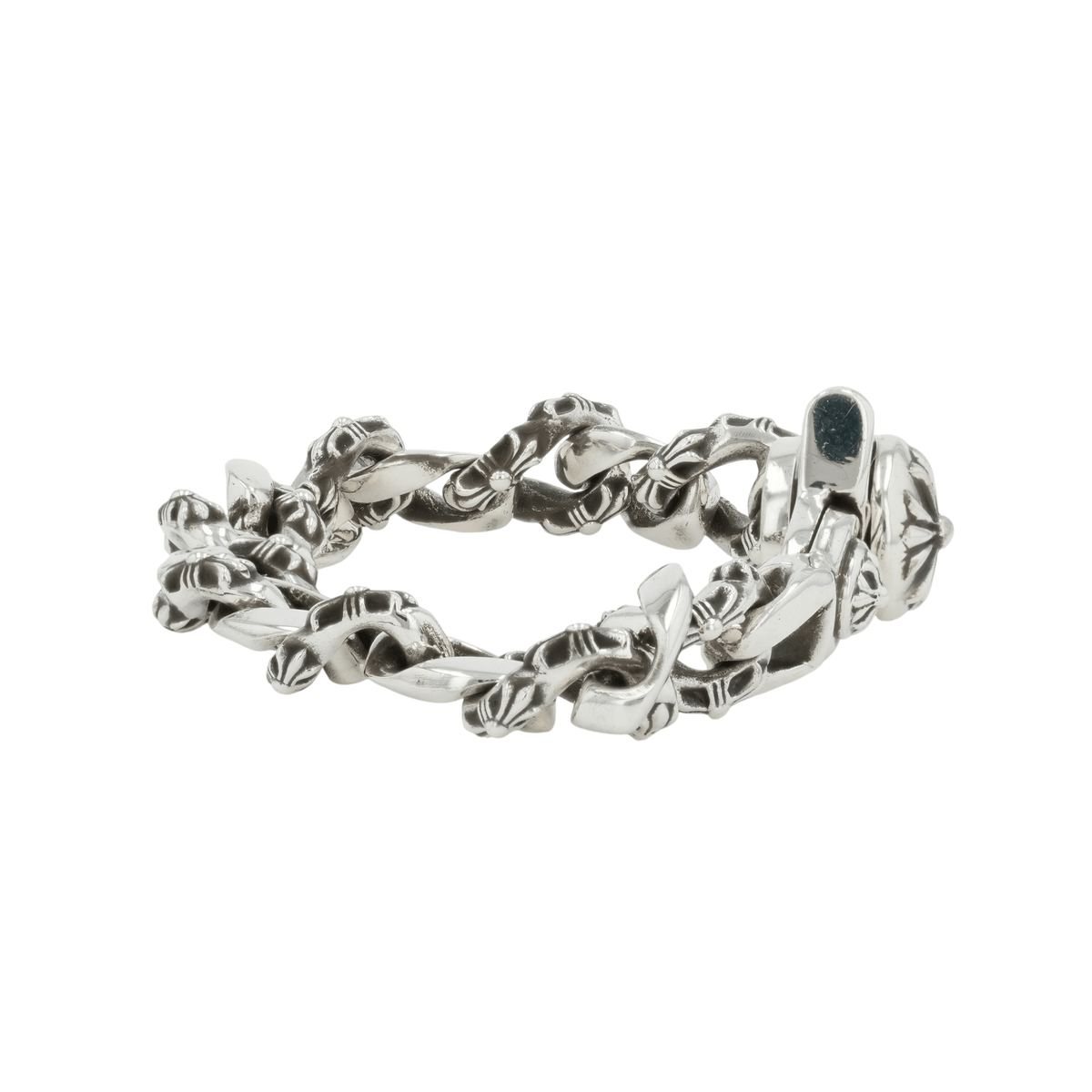 クリップファンシーチェーン CLIP FANCY CHAIN 15LINK 【シルバーブレスレット】
