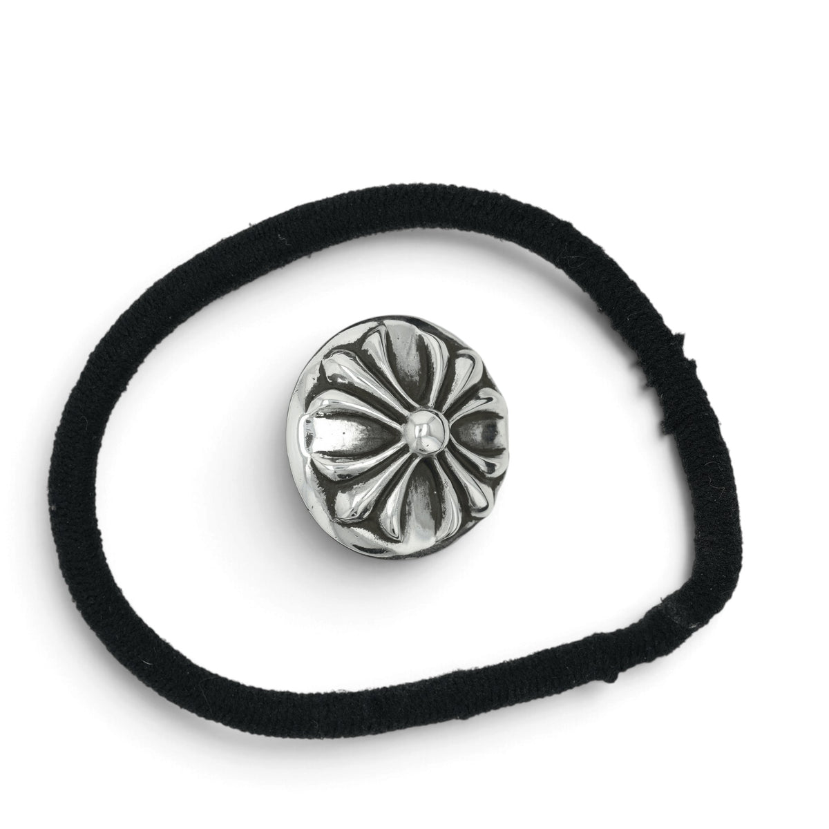クロスボールヘアゴム CROSS BALL HAIRBAND 【シルバーコンチョ】