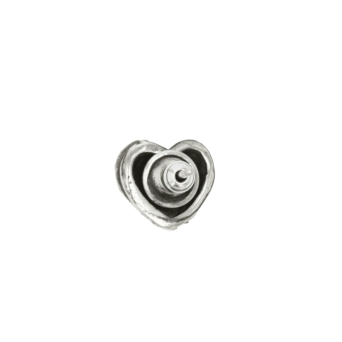 ハートスタッド HEART STUD 【シルバーピアス】