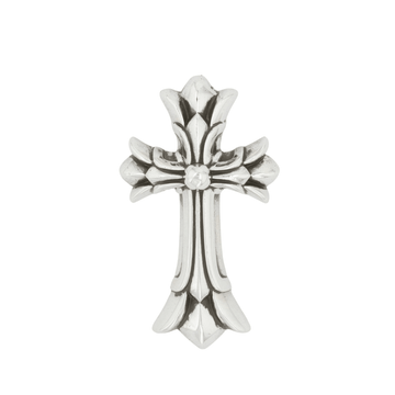 ダブルCHクロス スモール SML DOUBLE CH CROSS 【シルバーネックレストップ ペンダント】