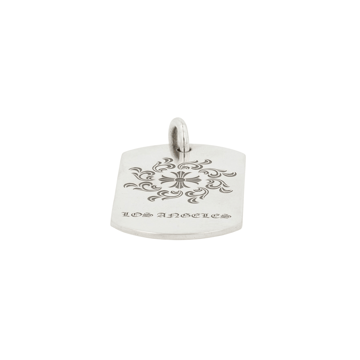 ロサンゼルス限定ラージ ドッグタグ LA LTD LG DOG TAG 【シルバーネックレストップ ペンダント】
