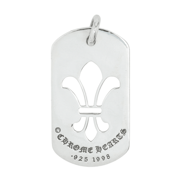 ラージフレア ドッグタグ LG FLUER DOG TAG 【シルバーネックレストップ ペンダント】